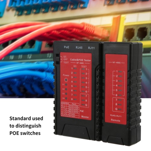 NF‑468S Net Cable Tester Withstand Voltage Disconnection Detection Teleph - Afbeelding 13 van 24