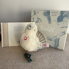 Steiff Alpaca Dove Ornament Limited Edition 676/2008 2008 Box Certificate VGC