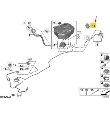 BMW 5 G60 SCR-Steuergerät 16195A79BD8 NEUES ECHTES