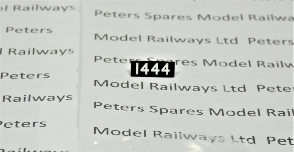 Dapol 115365 14xx O Gauge Number Plate 1444