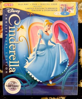Disney Cinderella Blu-ray Digibook dvd from USA   