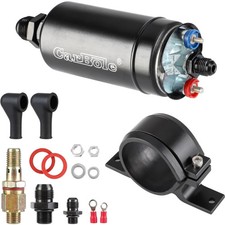 Universal Electric External Inline Fuel Pump 12v 300lph High Flow Rate With...