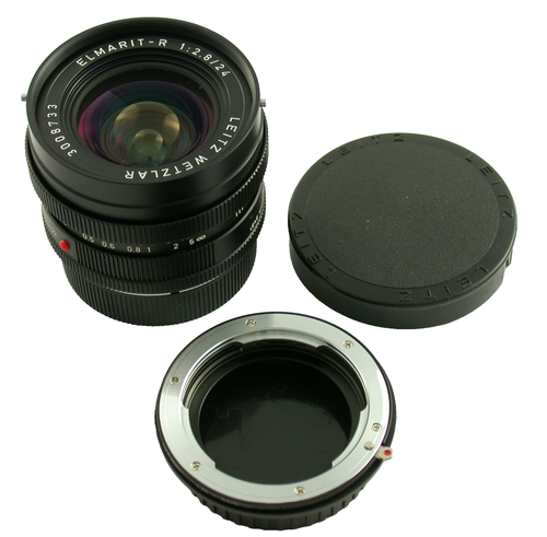 LEICA Elmarit-R 2,8/24 24mm F2,8 Germany 3-cam adapt. M A7 EOS fastneu near mint - Bild 1 von 10