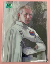 Director Krennic Aqua Refractor 020/199 Topps Star Wars Chrome Galaxy 2024 #GE-6