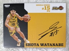Shota Watanabe autograph card