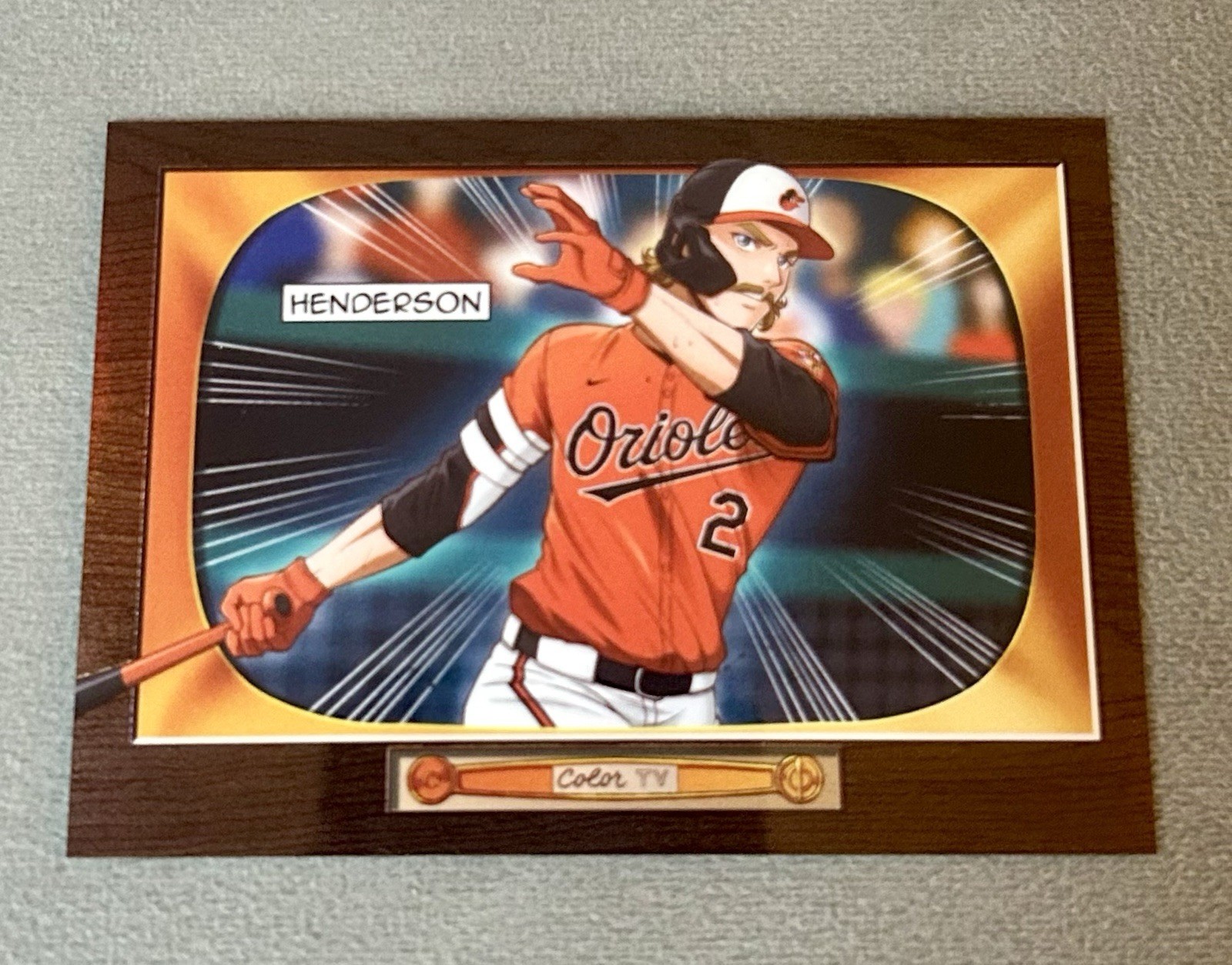 2024 Bowmans Best Gunnar Henderson 1955 Anime BA-20