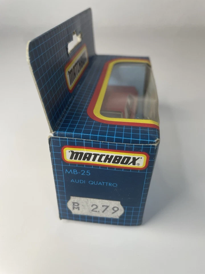 Matchbox Audi Quattro, Mint/boxed, OVP-Sealed,MB-25 - Bild 3 von 4