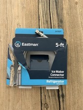 EASTMAN 98516 5-ft 1,800-PSI Stainless Steel Ice Maker Connector