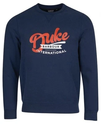Sweatshirt Barbour International Duke Origin Marine - Photo 1/4