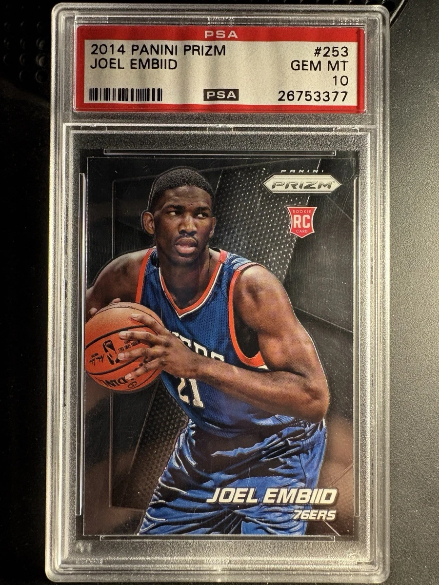 【199シリ】ジョエル・エンビード　RC  PANINI 【PSA9 】 Preços baixos em Estampa de Curta Basquete Panini Joel embiid