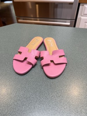 French Sole Alibi Sandal in Pink  Leather size 6B