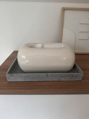 Meraki Deko Tablett / 30x20 / Skandi / Beton / Tray