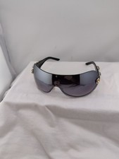 Designer J Jansen Women's White Frame Sunglasses Black Diamond & Clear  Crystals