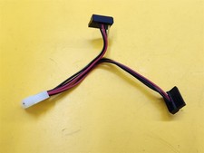                 Comax 4 Pin Molex LP4 To 2X 15-Pin SATA Drive Connectors 7"