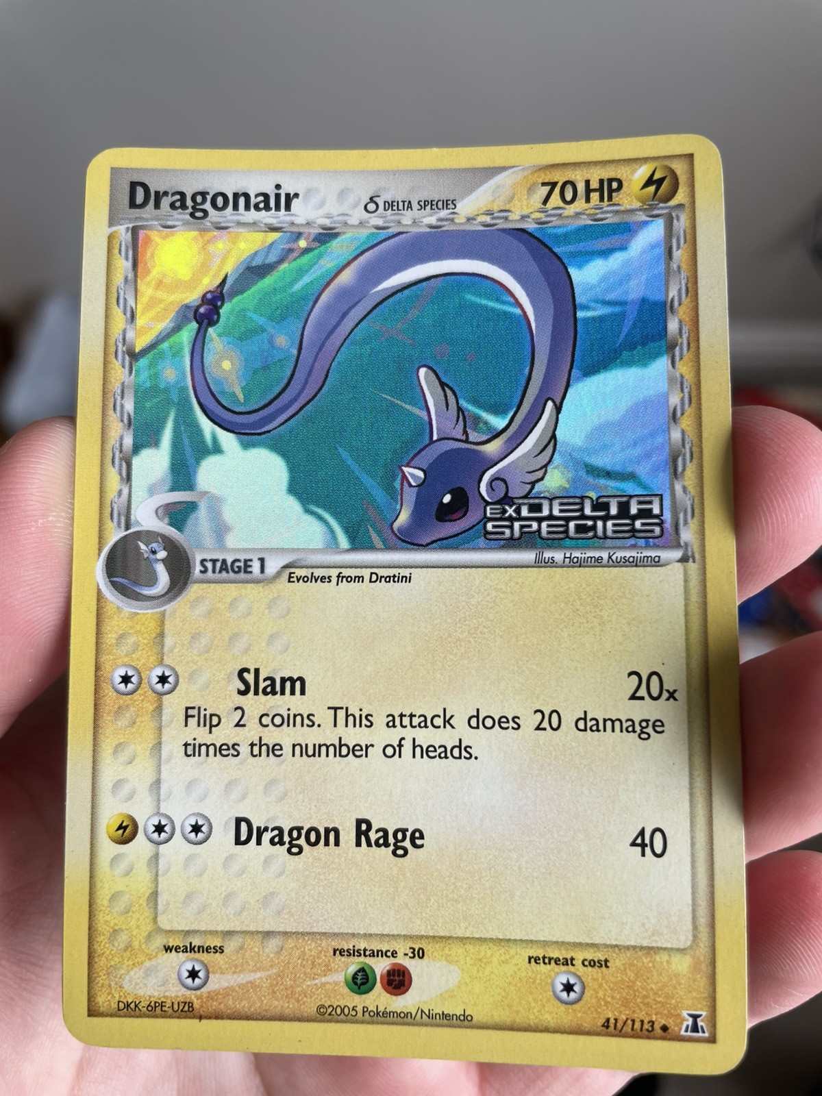Dragonair - (Delta Species) 041/113 EX Delta Species Reverse Holo