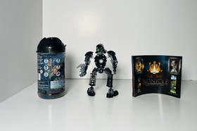 2004 Lego Bionicle Toa Whenua Set #8603 100% Complete With Manual canister MINT