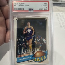 1979-80 Topps - Pete Maravich #60 PSA 6