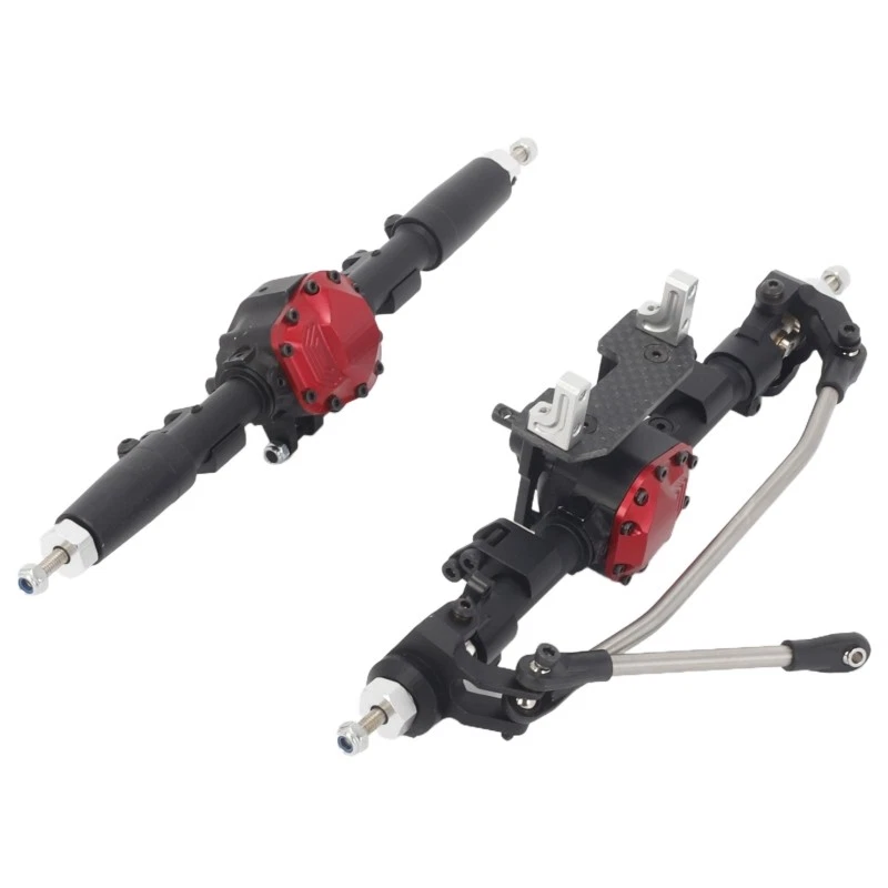 CNC Vorderachse Hinterachse Achse für RC 1/10 Axial Wraith 90018 90048 90053 DE - Bild 3 von 4