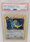2000 Pokemon Dark Dragonite 5/82 Team Rocket Holo  PSA 7 (NM)