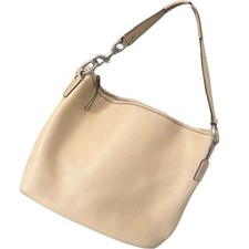 Coach Sarah Tan Pebbled Leather Hang Tag Shoulder Bag F13904
