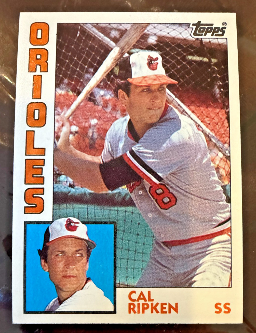 1984 Topps Cal Ripken JR #490 Baltimore Orioles