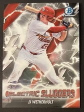 2026 Bowman Chrome Electric Sluggers JJ Wetherholt St. Louis Cardinals