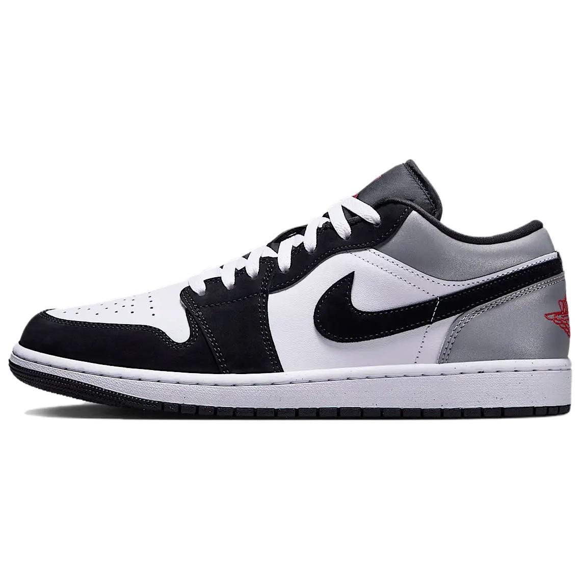 Air Jordan 1 SE Low White Black Matte Silver - HF3148-106 | eBay