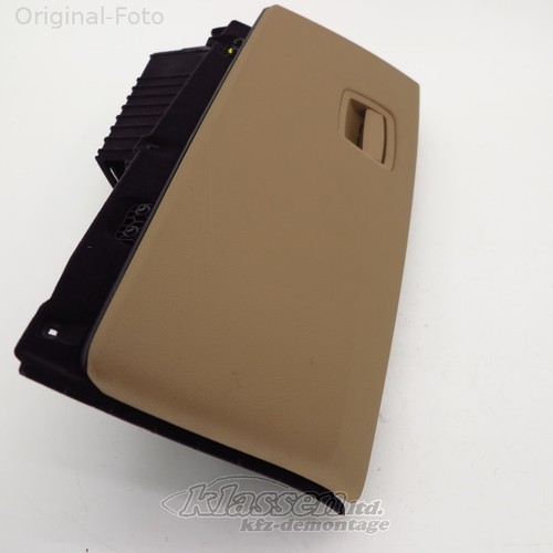 Handschuhfach BMW F01 750 06.08- 9159915 sattel-braun Leder