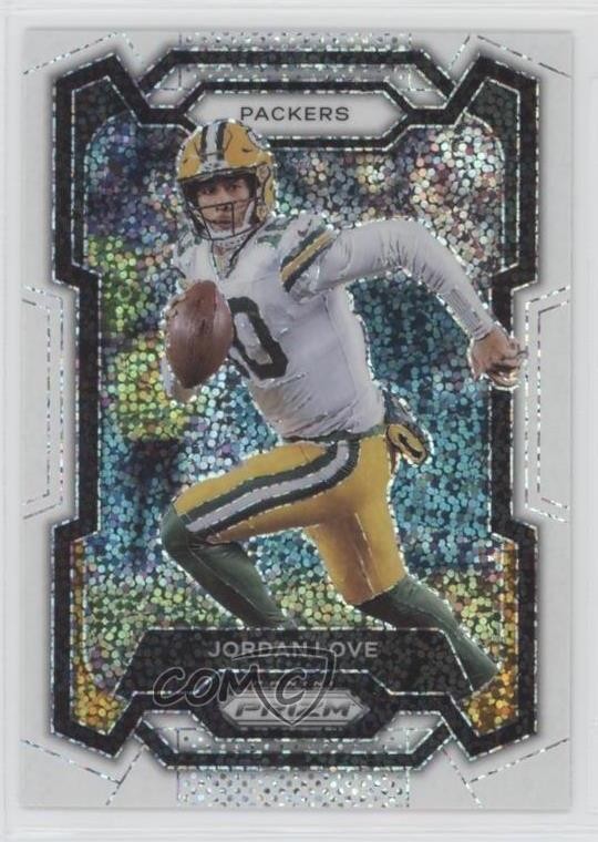 2023 Panini Prizm White Sparkle Prizm Jordan Love #110 0we5