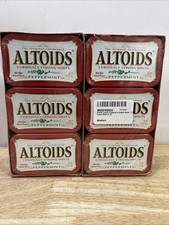 ALTOIDS Classic Peppermint Breath Mints 1.76-Ounce Tin Pack of 12 Brand New
