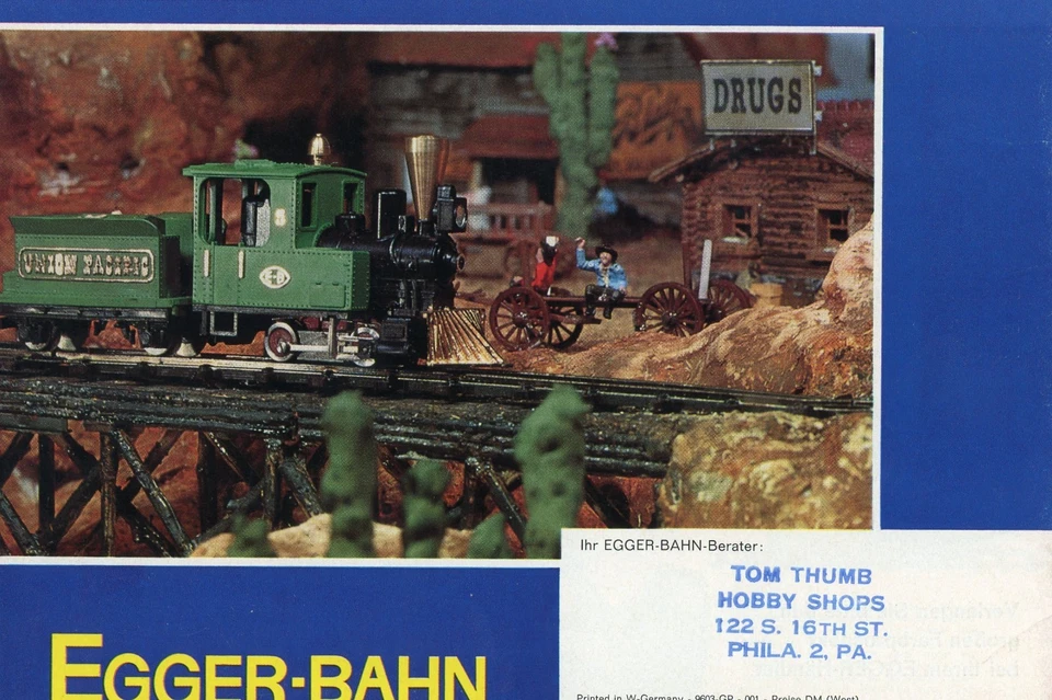 КАТАЛОГ EGGER-BAHN 1966 С АНГЛИЙСКИМИ, НЕМЕЦКИМИ, ФРАНЦУЗСКИМИ ОПИСАНИЯМИ - Изображение 2 из 3