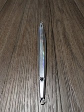 TJC400-014 Slow Pitch Jig: Silver Ghost with Glow.  AKA "The Taurus"