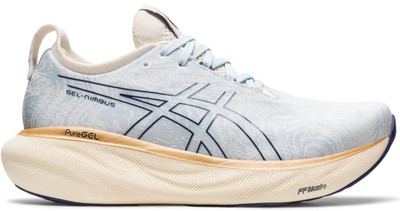 ASICS Women's Gel-Nimbus 25 Running Shoes, 11.5 US , Sky/Cream MSRP $160, RARE