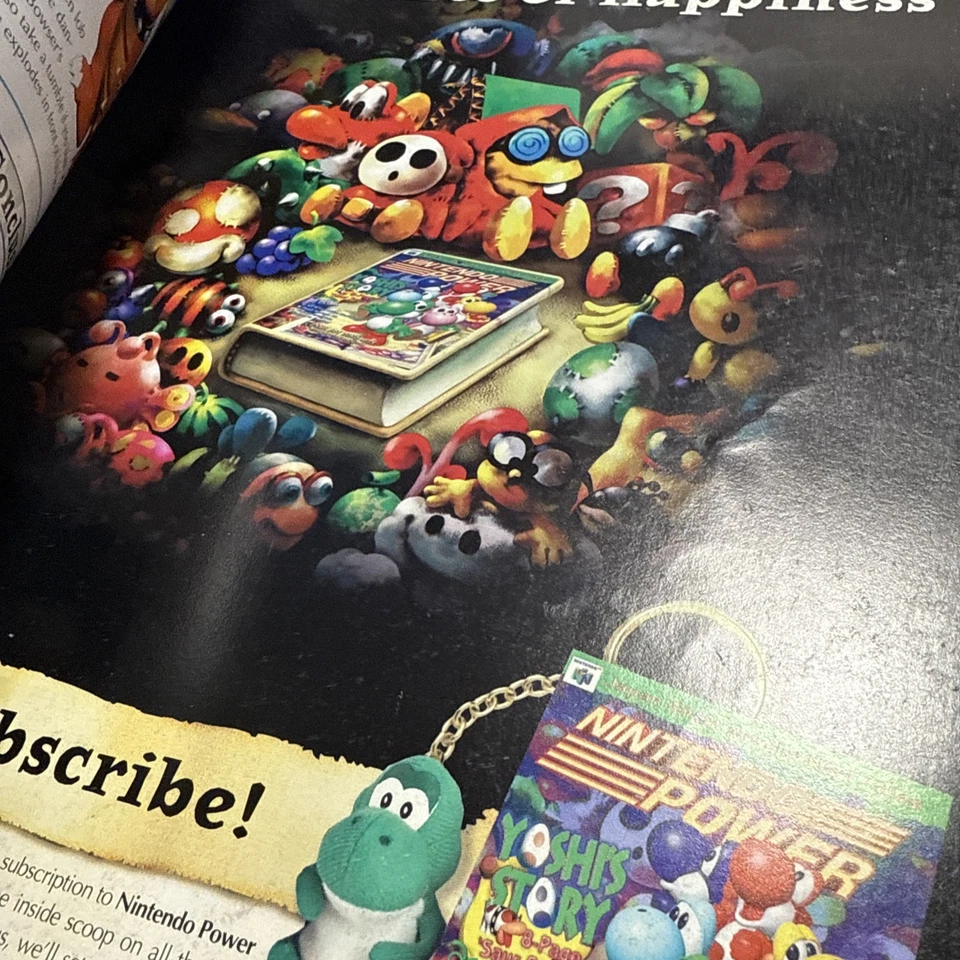 Nintendo Power Yoshi's Story Official Strategy Guide No Poster Nintendo 64 - Image 3 of 4