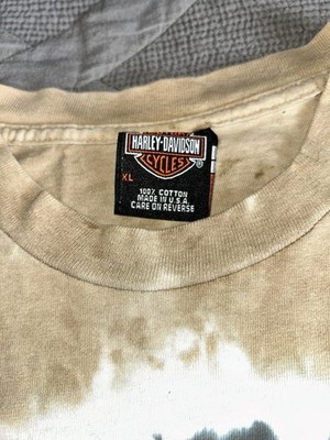 VTG Harley Davidson T-Shirt Mens XL Single Stitch 90s Distressed