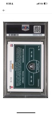 2024 Panini Donruss - Horizontal Downtown! Brock Bowers, Maxx