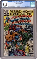 Captain America #249D CGC 9.8 1980 4438069014