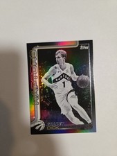 Gradey Dick 2025-26 Topps ✨SP-Blackout Foil✨#28  - Toronto Raptors 