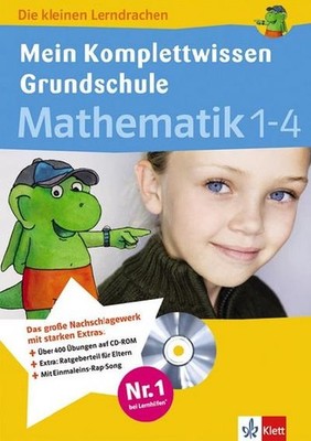 Mein Komplettwissen Grundschule - Mathematik 1-4, m. CD-ROM Kristin Allen