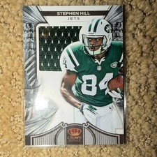 Panini 2012 Crown Royale Stephen Hill #283 New York Jets Rookie Jersey /299 Card. rookie card picture