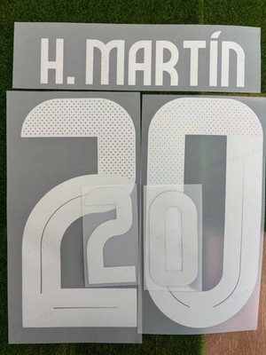Henry Martín 2024 Mexico Player Size Nameset Name Number ID Print