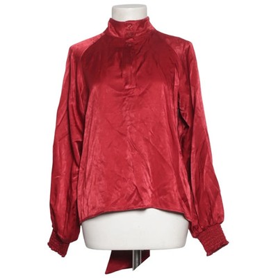 My Essential Wardrobe, Bluse, Größe: 36, Rot, Polyester/Viskose, Einfarbig #Zaq