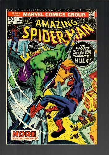 Amazing Spider-Man #120 VF 8.0 Spider-Man vs. The Hulk!
