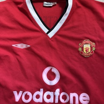 Manchester United Van Nistelrooy 10 Jersey Umbro Vodafone Mens S