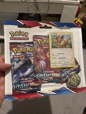 Pokémon - Tripack 3 Boosters - Épée et Bouclier Styles de Combat - Évoli - Neuf