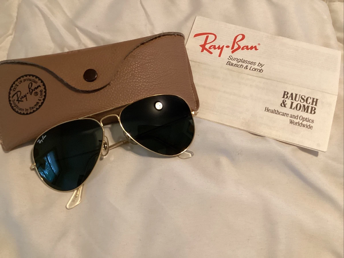 Ray-Ban Gold 1990s Vintage Sunglasses for sale | eBay