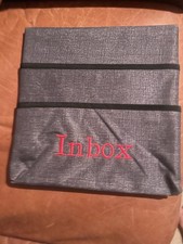 Thirty One Wall Together Pocket Board Organizer Inbox 569A Charcoal Crosshatch