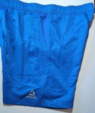 Reebok Mens Swim Shorts w/mesh liner Blue/Black 2XL New w/tags Retail 50