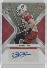 2019 Panini Spectra Rookie Auto 27/199 Zach Allen #RA-ZA Auto ow1