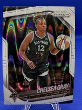 2025 Panini Prizm WNBA White Seismic Prizm #111 Chelsea Gray